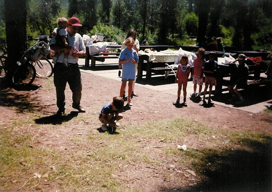 Burnett Family Reunion in Ogden Canyon
