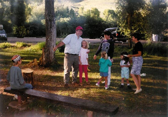 Burnett Family Reunion in Ogden Canyon