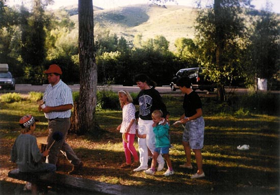 Burnett Family Reunion in Ogden Canyon