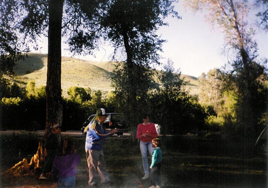 Burnett Family Reunion in Ogden Canyon