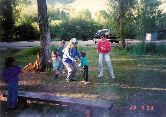 Burnett Family Reunion in Ogden Canyon