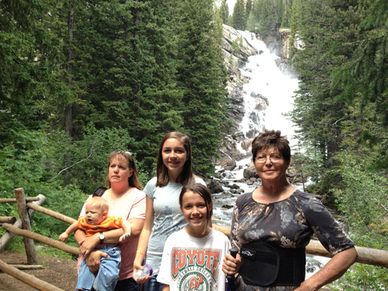 Hidden Falls and Inspiration Point