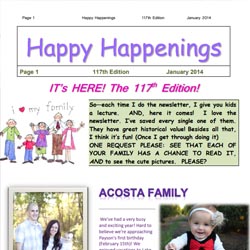 Burnett Newsletter