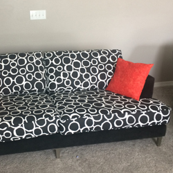 Black and White Couch