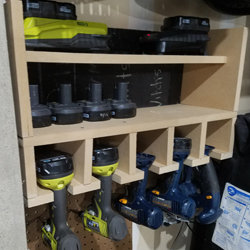 Cordless Tool and Battery Station