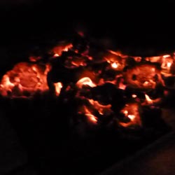 Faux Glowing Coals