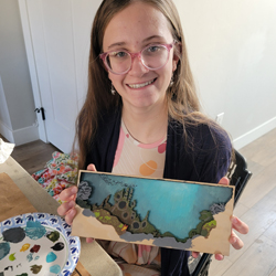 Laser Cut Wings of Fire Scenes