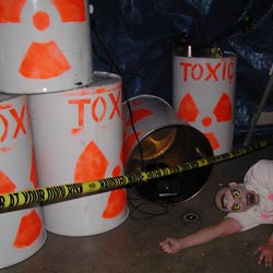 Toxic Waste Barrels